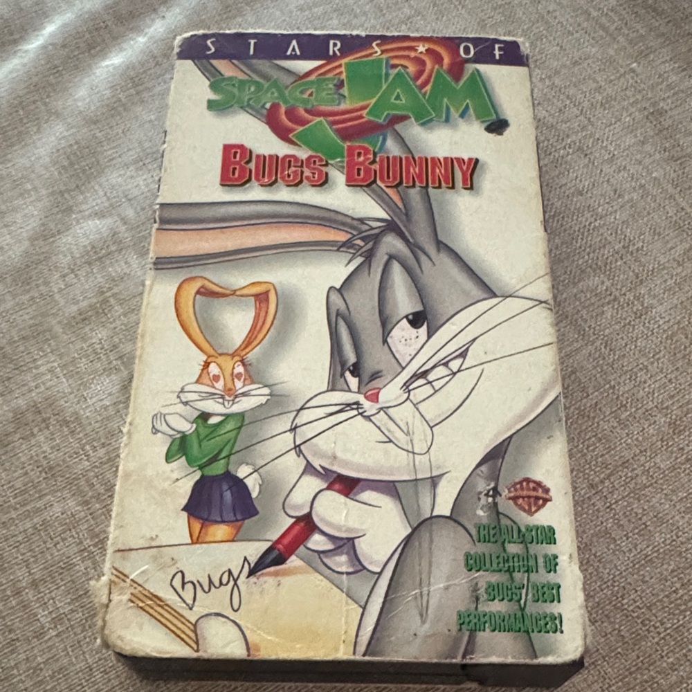 Stars of Space Jam Bugs Bunny The All Star Collection Best Performances VHS